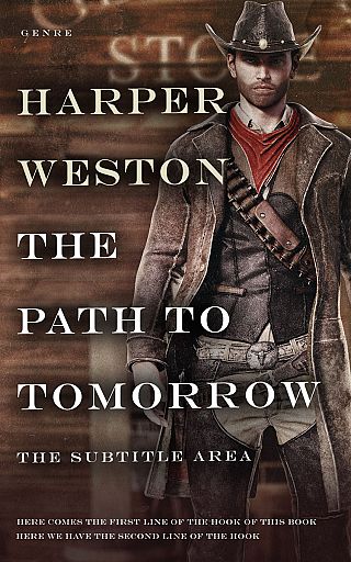 3D mockup of English Walnut #23213 - Premade Action & Adventure Book Cover | BookCoverZone