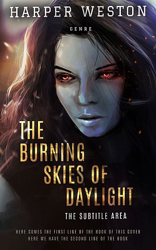 3D mockup of Thunder #23231 - Premade Teen & Young Adult Book Cover | BookCoverZone