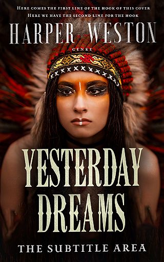 3D mockup of Sorrell Brown #23286 - Premade Western Book Cover | BookCoverZone