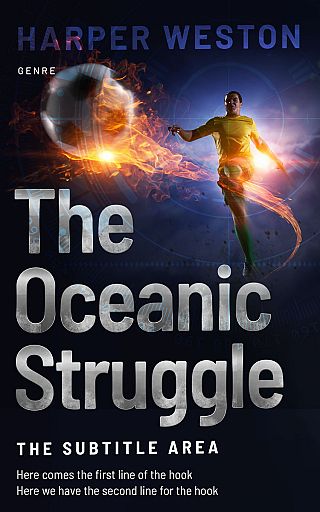 3D mockup of Quicksand #23368 - Premade Action & Adventure Book Cover | BookCoverZone