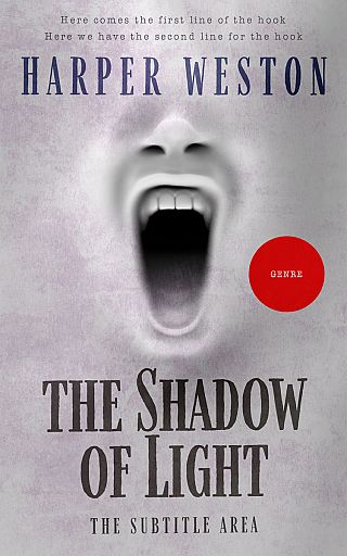 3D mockup of Pale Slate #23660 - Premade Horror Book Cover | BookCoverZone