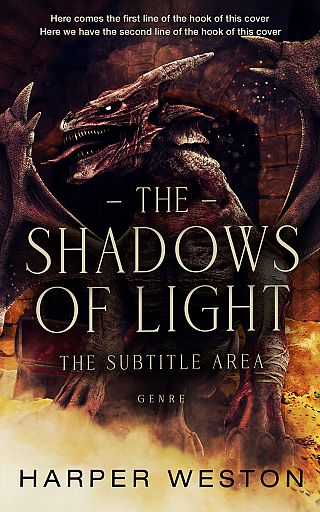 3D mockup of Tan #23729 - Premade Fantasy Book Cover | BookCoverZone