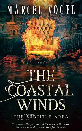 3D mockup of Di Serria #24289 - Premade Apocalyptica Book Cover | BookCoverZone