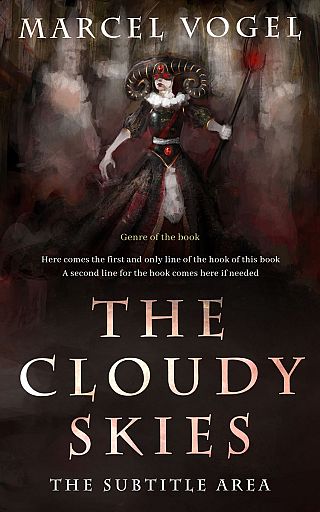 3D mockup of Cocoa Brown #24359 - Premade Fantasy Book Cover | BookCoverZone