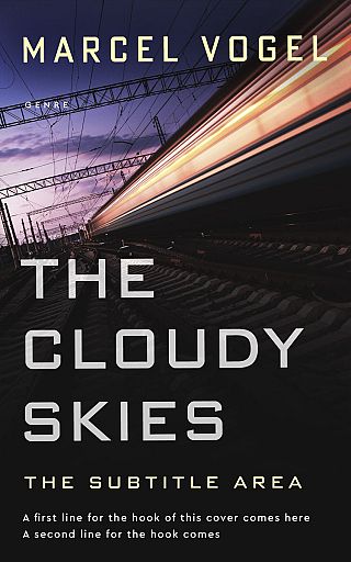 3D mockup of Clam Shell #24483 - Premade Mystery & Thriller & Suspense Book Cover | BookCoverZone