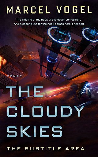 3D mockup of Gondola #24489 - Premade Apocalyptica Book Cover | BookCoverZone