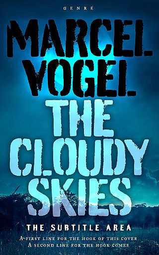 3D mockup of Teal Blue #24511 - Premade Apocalyptica Book Cover | BookCoverZone