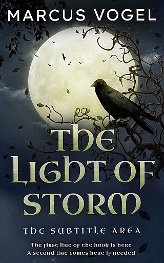 3D mockup of Green Mist #24645 - Premade Fantasy Book Cover | BookCoverZone