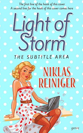 3D mockup of Ice Cold #24665 - Premade Chick Lit Book Cover | BookCoverZone