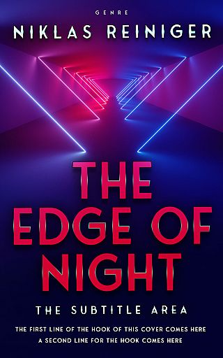 3D mockup of Violet #24688 - Premade Science Fiction Book Cover | BookCoverZone