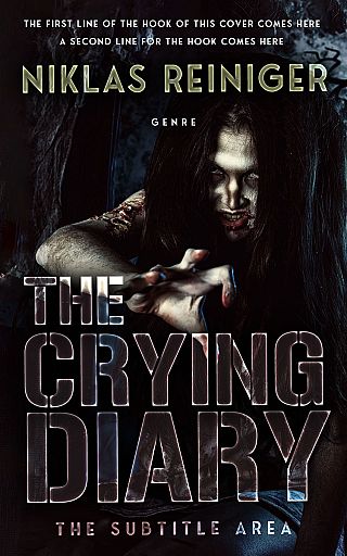 3D mockup of Cocoa Brown #24702 - Premade Horror Book Cover | BookCoverZone