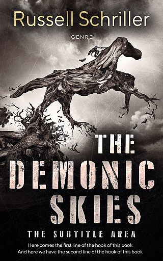 3D mockup of Sisal #25072 - Premade Horror Book Cover | BookCoverZone