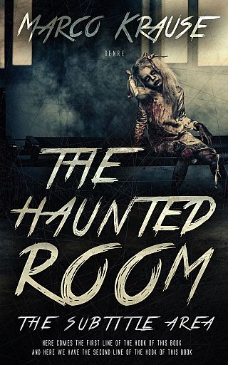 3D mockup of Bison Hide #25076 - Premade Horror Book Cover | BookCoverZone