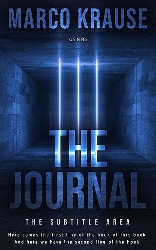 3D mockup of Big Stone #25091 - Premade Fantasy Book Cover | BookCoverZone