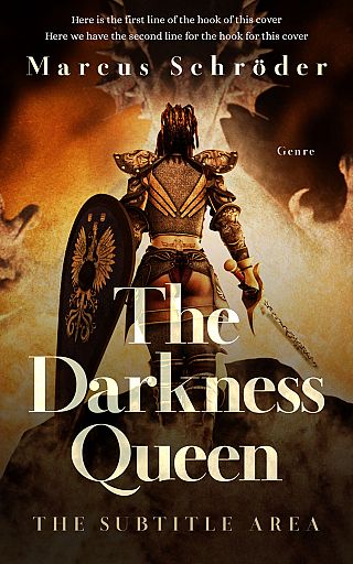 3D mockup of Laser #25413 - Premade Fantasy Book Cover | BookCoverZone