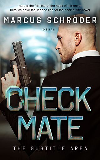 3D mockup of Mist Gray #25448 - Premade Mystery & Thriller & Suspense Book Cover | BookCoverZone