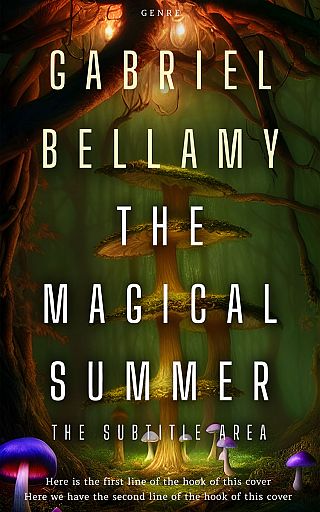 3D mockup of Onion #25847 - Premade Fantasy Book Cover | BookCoverZone