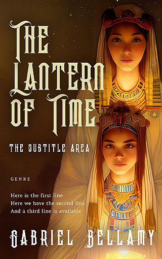 3D mockup of Apache #25860 - Premade Historical Book Cover | BookCoverZone