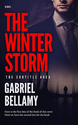 3D mockup of Flamingo #25912 - Premade Mystery & Thriller & Suspense Book Cover | BookCoverZone