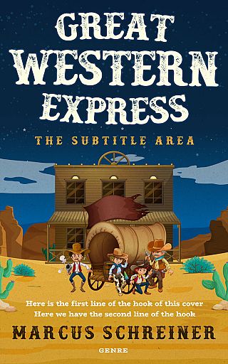 3D mockup of Apache #25969 - Premade Western Book Cover | BookCoverZone