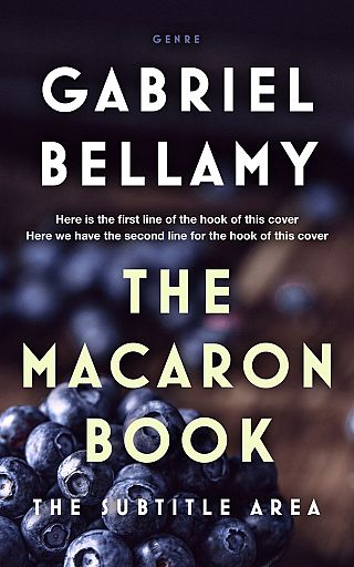 3D mockup of Bastille #26043 - Premade Cookbooks & Food & Wine Book Cover | BookCoverZone