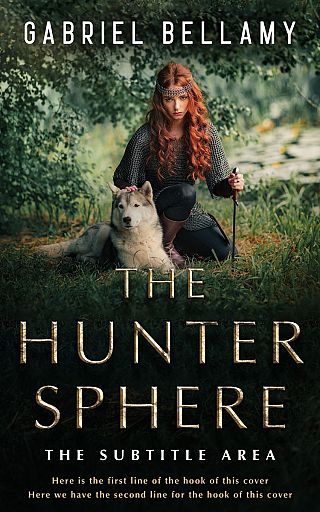 3D mockup of Log Cabin #26195 - Premade Fantasy Book Cover | BookCoverZone