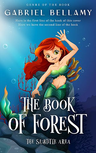 3D mockup of Biscay #26232 - Premade Fantasy Book Cover | BookCoverZone