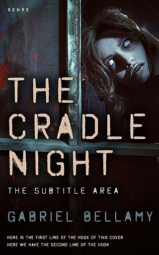 3D mockup of Cod Gray #26297 - Premade Horror Book Cover | BookCoverZone