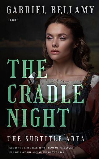 3D mockup of Cocoa Brown #26317 - Premade Historical Book Cover | BookCoverZone