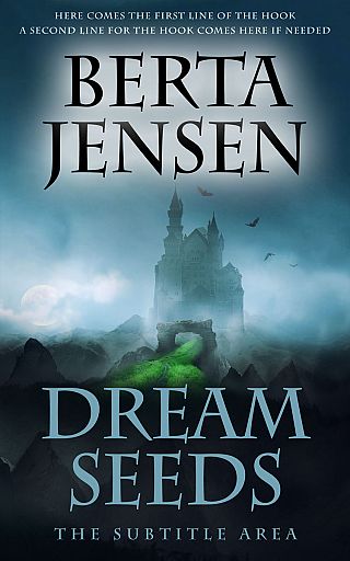 3D mockup of Mirage #26401 - Premade Fantasy Book Cover | BookCoverZone