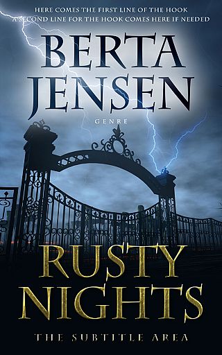 3D mockup of Mirage #26404 - Premade Horror Book Cover | BookCoverZone