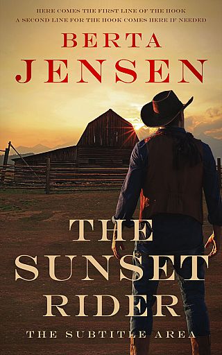3D mockup of Treehouse #26436 - Premade Western Book Cover | BookCoverZone