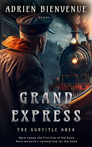 3D mockup of Cinder #26502 - Premade Travel Book Cover | BookCoverZone