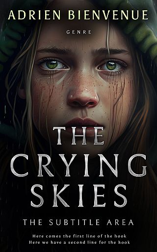 3D mockup of Cod Gray #26531 - Premade Teen & Young Adult Book Cover | BookCoverZone