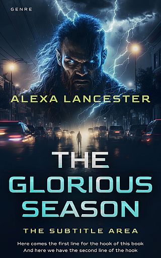 3D mockup of Big Stone #26581 - Premade Horror Book Cover | BookCoverZone