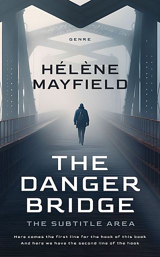 3D mockup of Oxford Blue #26618 - Premade Mystery & Thriller & Suspense Book Cover | BookCoverZone