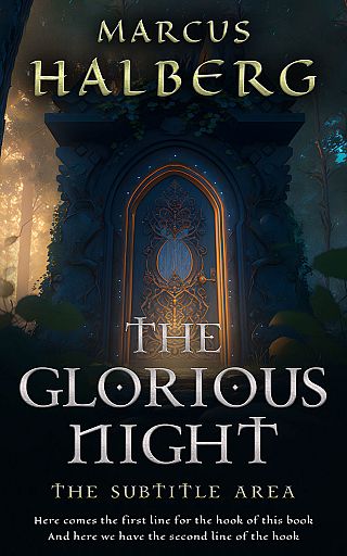 3D mockup of Bunker #26753 - Premade Fantasy Book Cover | BookCoverZone