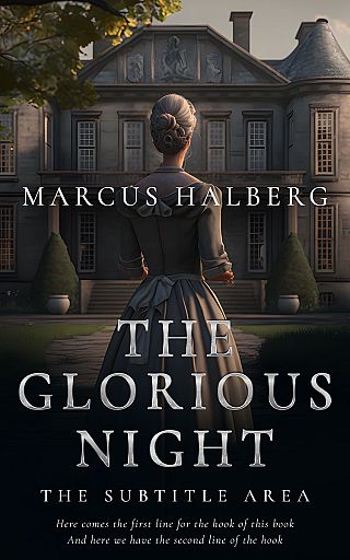 3D mockup of Cod Gray #26764 - Premade Historical Book Cover | BookCoverZone