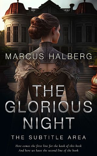 3D mockup of Cod Gray #26766 - Premade Historical Book Cover | BookCoverZone