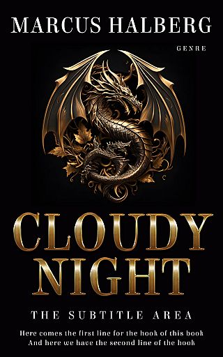 3D mockup of Cod Gray #26783 - Premade Fantasy Book Cover | BookCoverZone