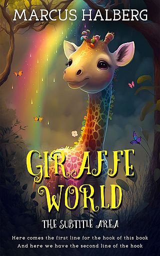 3D mockup of Shark #26922 - Premade Nature Book Cover | BookCoverZone