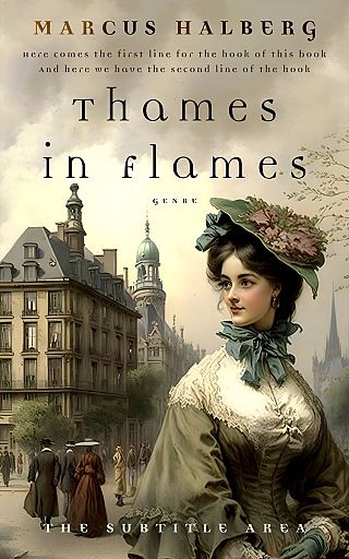 3D mockup of Chino #27040 - Premade Historical Book Cover | BookCoverZone