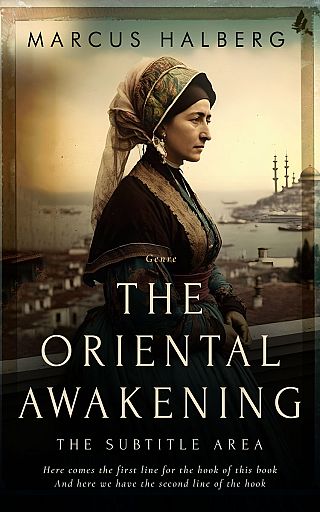 3D mockup of Pavlova #27113 - Premade Historical Book Cover | BookCoverZone