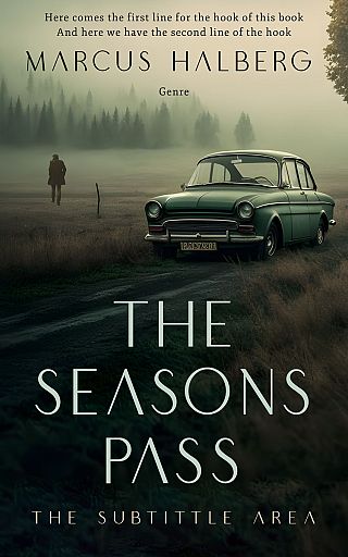 3D mockup of Bison Hide #27153 - Premade Mystery & Thriller & Suspense Book Cover | BookCoverZone