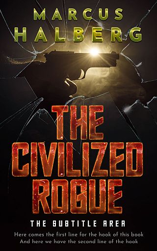 3D mockup of Cocoa Brown #27268 - Premade Mystery & Thriller & Suspense Book Cover | BookCoverZone