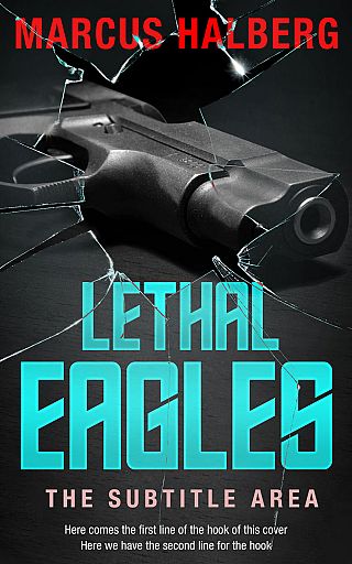 3D mockup of Shark #27288 - Premade Mystery & Thriller & Suspense Book Cover | BookCoverZone