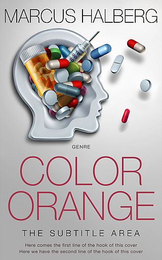 3D mockup of Silver Sand #27379 - Premade Medical Book Cover | BookCoverZone