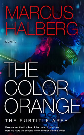 3D mockup of Ebony #27387 - Premade Science Fiction Book Cover | BookCoverZone