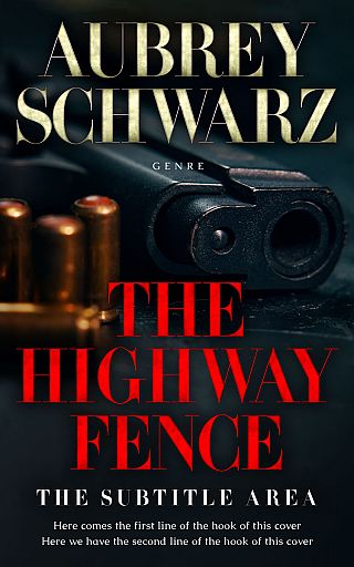 3D mockup of Black #27511 - Premade Mystery & Thriller & Suspense Book Cover | BookCoverZone