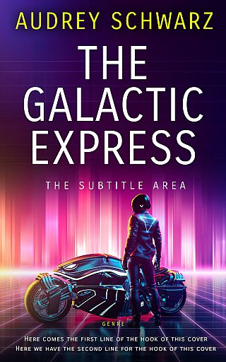3D mockup of Valentino #27814 - Premade Science Fiction Book Cover | BookCoverZone
